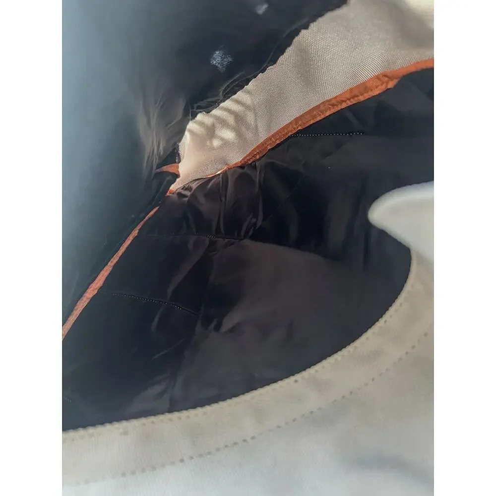 Vintage NIKE Y2K Sling Bag Crossbody RARE Beige Orange - Picture 8 of 10